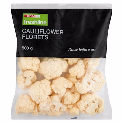 FRESHLINE CAULIFLOWER FLORETS 350G