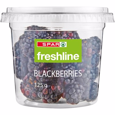 FRESHLINE BLACKBERRIES 125GR