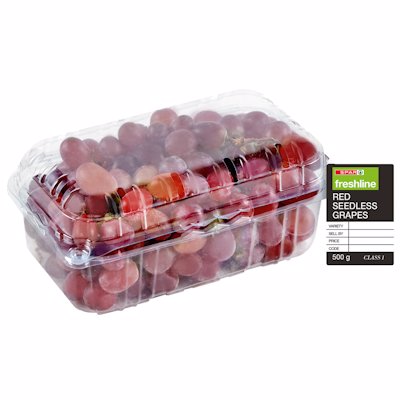 FRESHLINE GRAPES RED 500GR