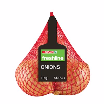 FRESHLINE ONIONS UNPEELED 1KG