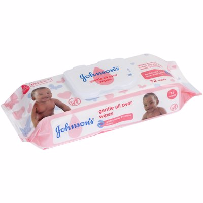 JS BABY WIPES GENTLE 72'S