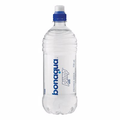 BONAQUA WATER STILL PUMP 750ML