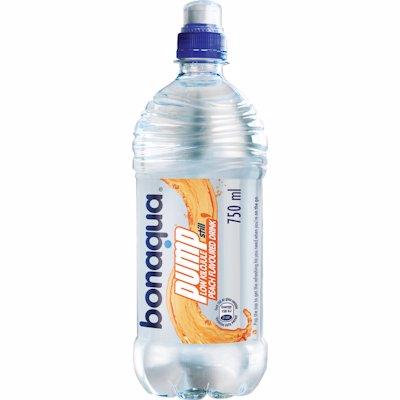 BONAQUA PUMP PEACH 750ML