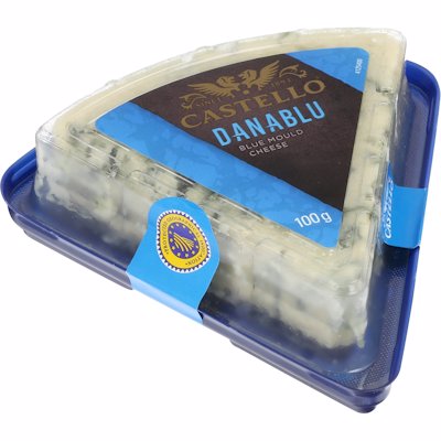 CASTELLO DANISH BLUE CHEESE SALTY & SHARP 100GR