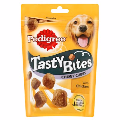 PEDIGREE TASTY BITE CHICKEN FLAVOUR 130GR