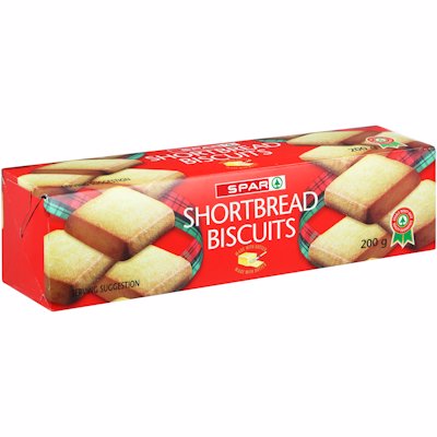 SPAR SHORTBREAD BISCUITS 200G