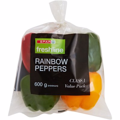 FRESHLINE RAINBOW PEPPERS 600GR