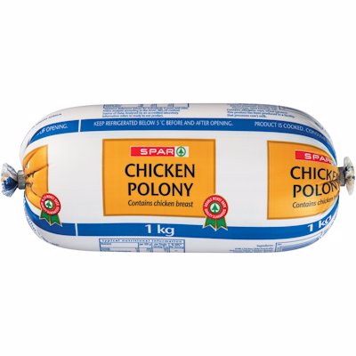 SPAR POLONY CHICKEN 1KG