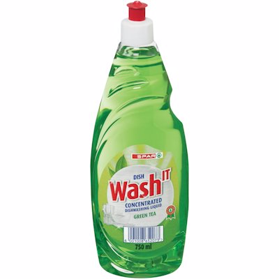 SPAR DISHWASH IT GREEN TEA 750ML