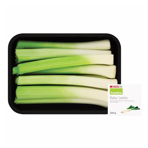 FRESHLINE BABY LEEKS 250GR