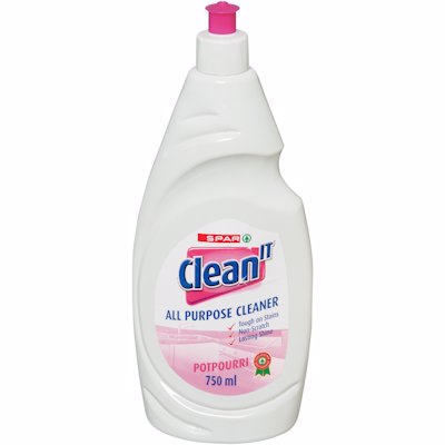 SPAR CLEANIT ALL PURPOSE CLEANER POT POURRI 750ML