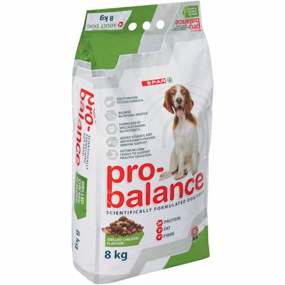 SPAR PRO-BALANCED DOG FOOD GRILLED CHICKEN 8KG