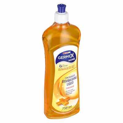 SPAR GERMEX DISHWASHING LIQUID ORANGE 750ML