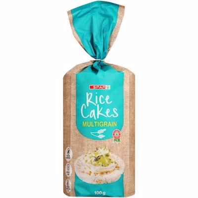 SPAR RICE CAKES MULTIGRAIN 100GR