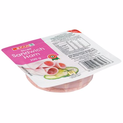 SPAR SLICED SANDWICH HAM 200GR