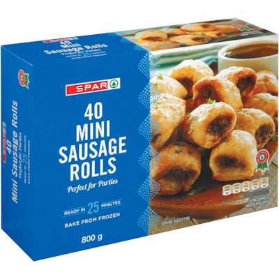 SPAR MINI SAUSAGE ROLLS 40'S