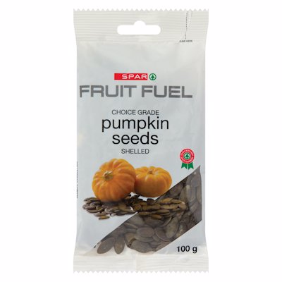 SPAR FRUIT FUEL PUMPKIN SEEDS 100GR