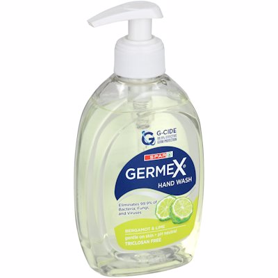 SPAR GERMEX HANDWASH BERGAMOT & LIME 250ML