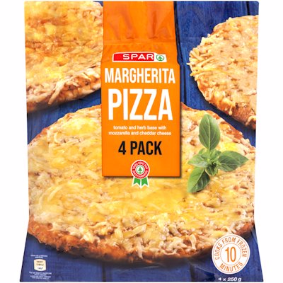 SPAR MARGHERITA PIZZA 4'S