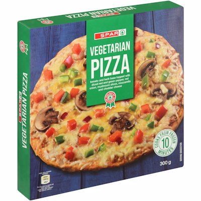 SPAR PIZZA VEGETARIAN 300GR