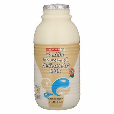 SPAR VANILLA FLAVOURED UHT MILK 350ML