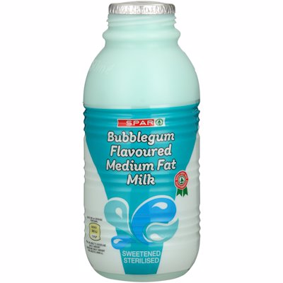 SPAR BUBBLEGUM UHT FLAVOURED MILK 350ML