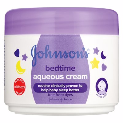 JOHNSONS BEDTIME AQUEOUS CREAM LAVENDER 250ML