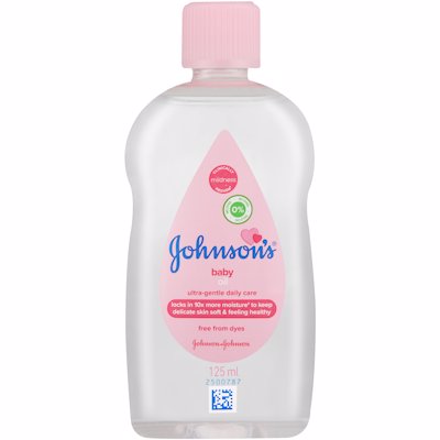 JOHNSON'S BABY OIL 125ML