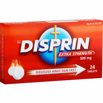 DISPRIN TABLETS EXTRA STRENGTH 24'S