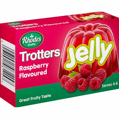 TROTTERS JELLY RASBERRY 40GR