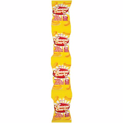 WILLARDS CHEESE CURLS CHEESE FLAVOUR STRIP 14GR