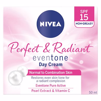 NIVEA PERFECT & RADIANT DAY CREAM SPF15 50ML