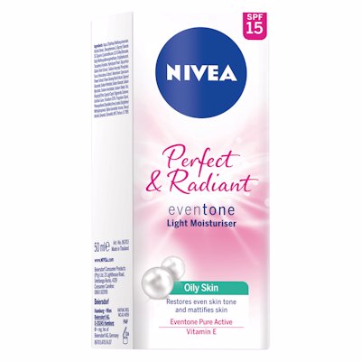 NIVEA PERFECT & RADIANT LIGHT MOISTURISER 50ML