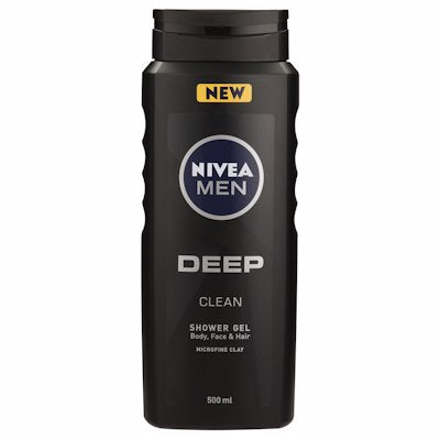 NIVEA MEN SHOWER GEL DEEP 500ML