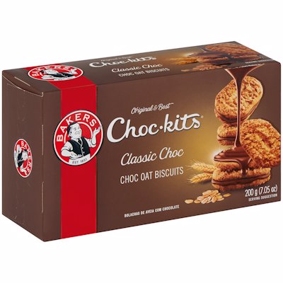 BAKERS CHOC-KITS CLASSIC CHOCOLATE 200