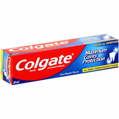 COLGATE TOOTHPASTE MAXIMUM CAVITY PROTECT 50ML