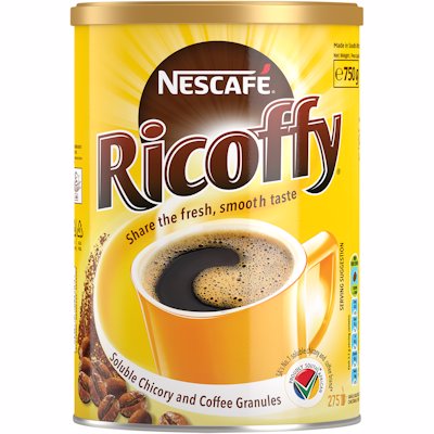 NESCAFE RICOFFY CHICORY & COFFEE GRANULES 750GR