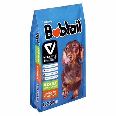 BOBTAIL CHICKEN FLAVOUR SMALL / MEDIUM ADUL 1.75K