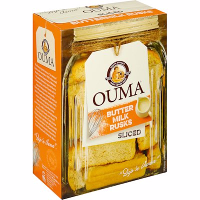 OUMA BUTTERMILK RUSKS SLICED 450GR