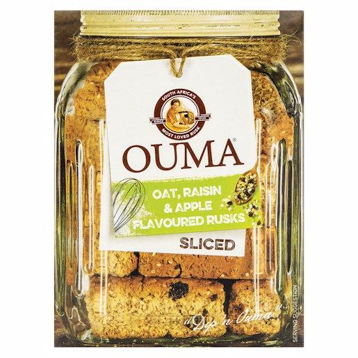 OUMA RUSKS SLIC OAT/RAI/A 450GR