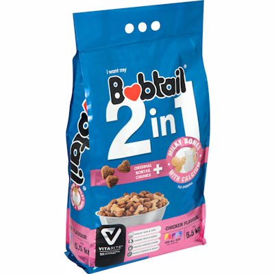 BOBTAIL MILKY BONES CHICKEN FLAVOUR FOR PUP 5.5KG