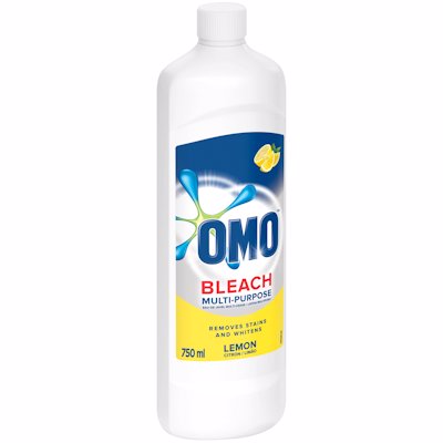 OMO MULTI-PURPOSE BLEACH LEMON 750ML