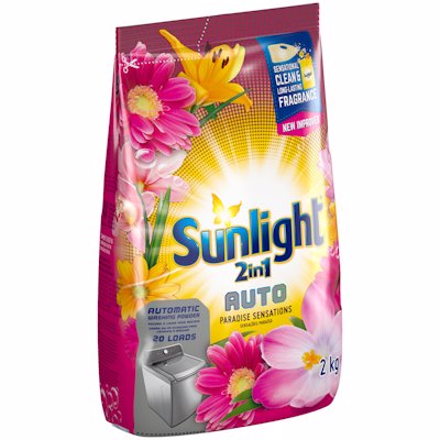 SUNLIGHT 2 IN 1 AUTO WASHING POWDER 2KG