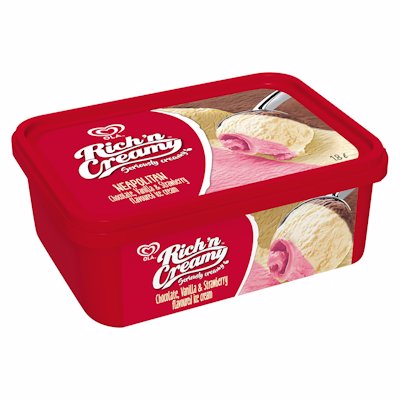 OLA RICH 'N CREAMY NEOPOLITAN 1.8LT