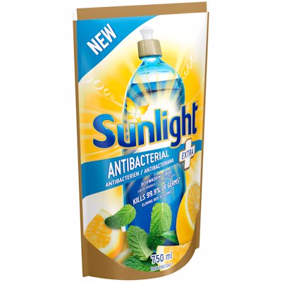 SUNLIGHT DISH WASHING LIQUID ANTI BACTERIAL 750ML