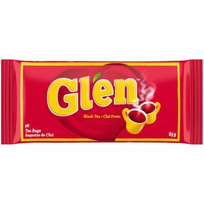 GLEN POUCH TAGLESS TEA BAGS 26'S