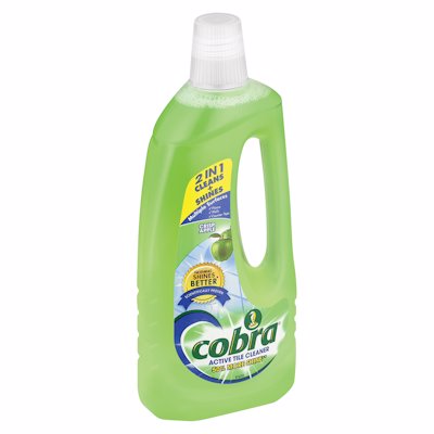 COBRA  ACTIVE TILE CLEANER CRISP APPLE 750ML