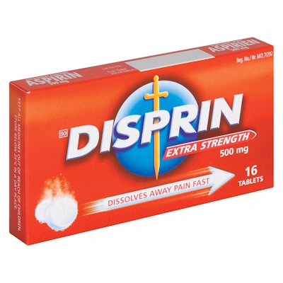 DISPRIN TABLETS EXTRA STRENGTH 16'S