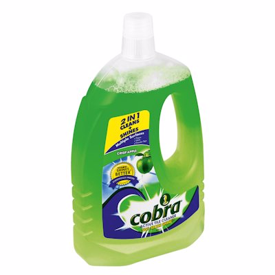 COBRA  ACTIVE TILE CLEANER CRISP APPLE 1.5LT