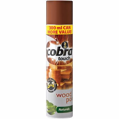 COBRA TOUCH WOOD NATURALS 300ML